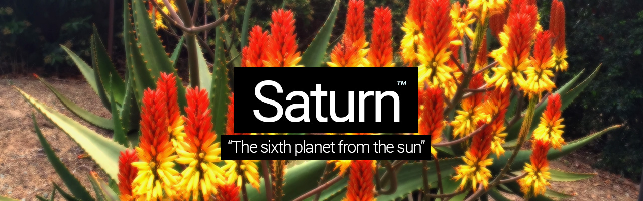 Saturn - The sixth planet from the sun